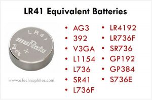 What are LR41 Equivalent and Applications