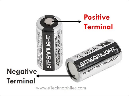 CR123 terminals