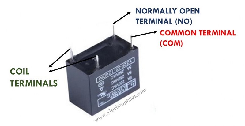 4 Pin Relay (SPST)