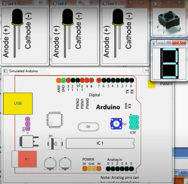 Paulware Arduino simulator