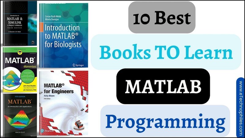 10 Best Books to Learn MATLAB Programming