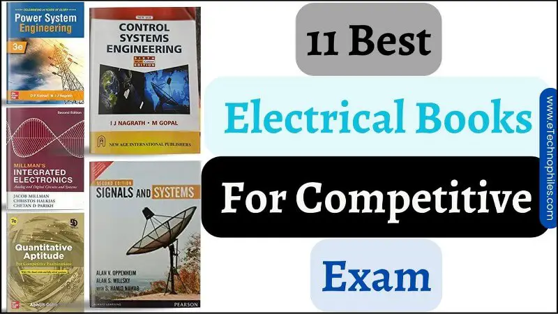11 Best Electrical Books for competitive