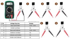 How to Test a Transistor With a Multimeter? (NPN, PNP)