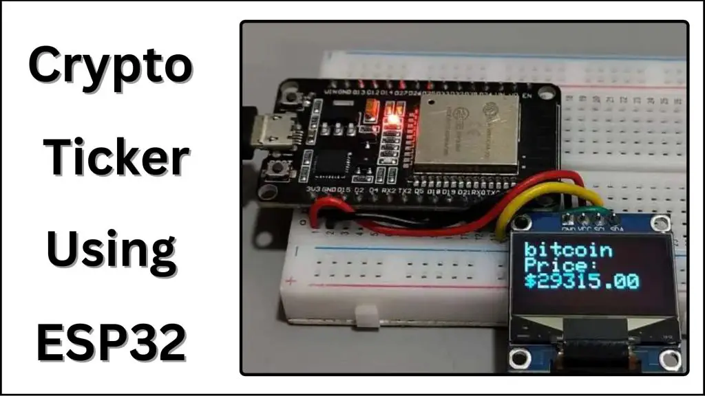 Crypto Stocks Price Using ESP32