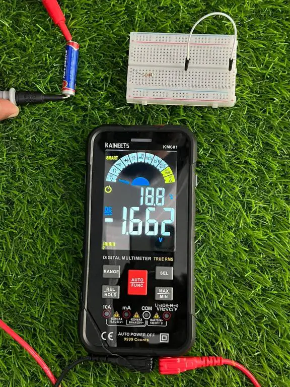 DC voltage measurement in Smart mode