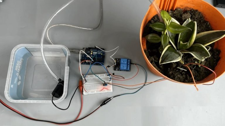 Soil Moisture Sensor with Arduino- Smart Plant Watering Project