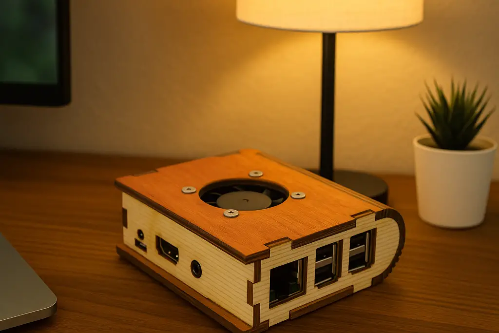 Wood Pi Book Case 